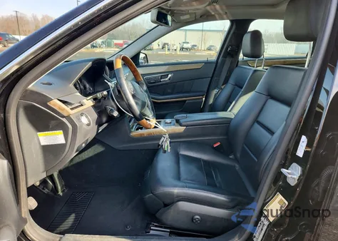 2011 Mercedes-Benz E 350 Bluetec from USA, damaged, VIN WDDHF2EB0BA344891